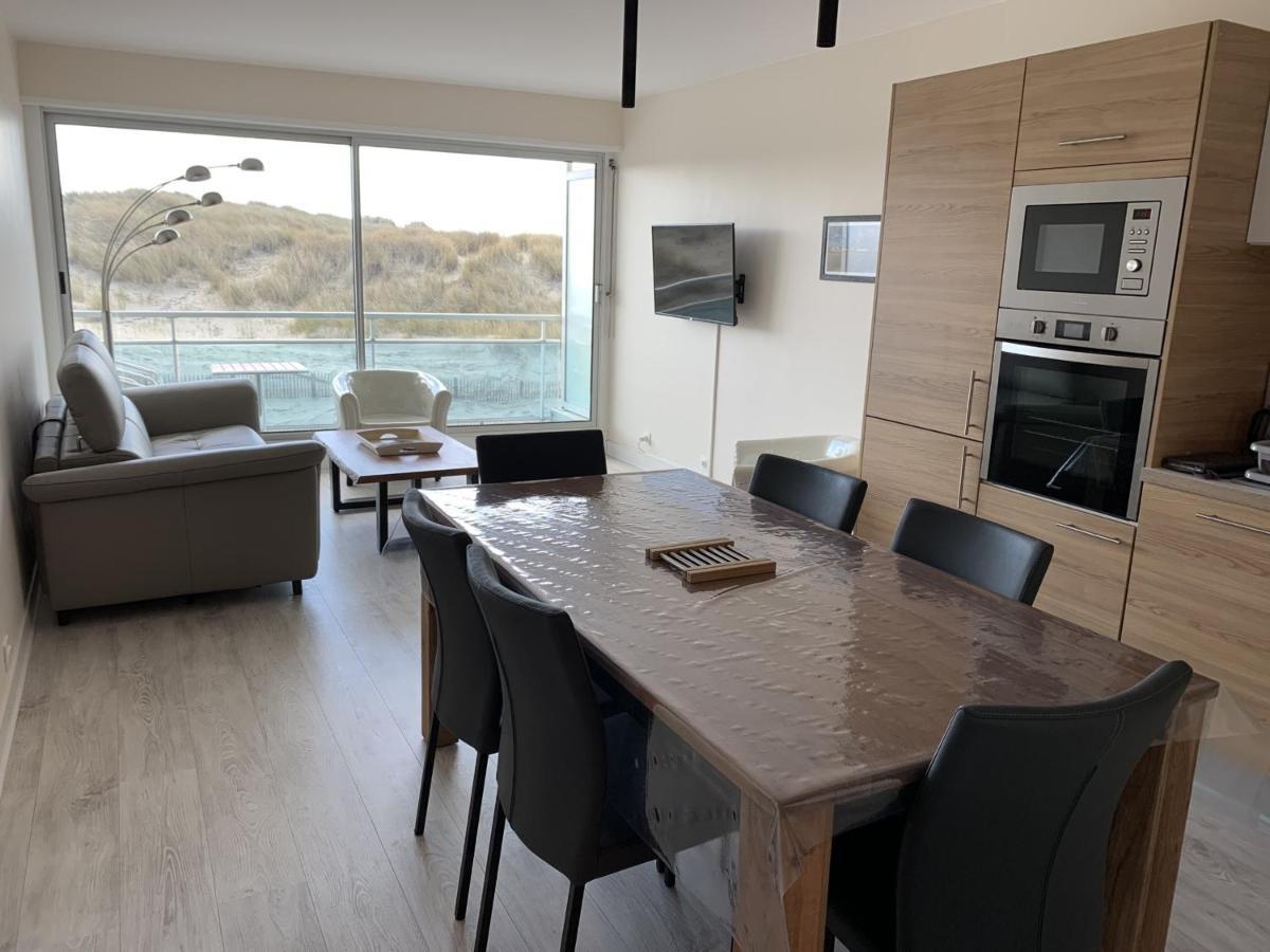 Appartement Renove Avec Garage Prive, Balcon Et Vue Mer - Fr-1-482-87 Fort-Mahon-Plage Exterior foto